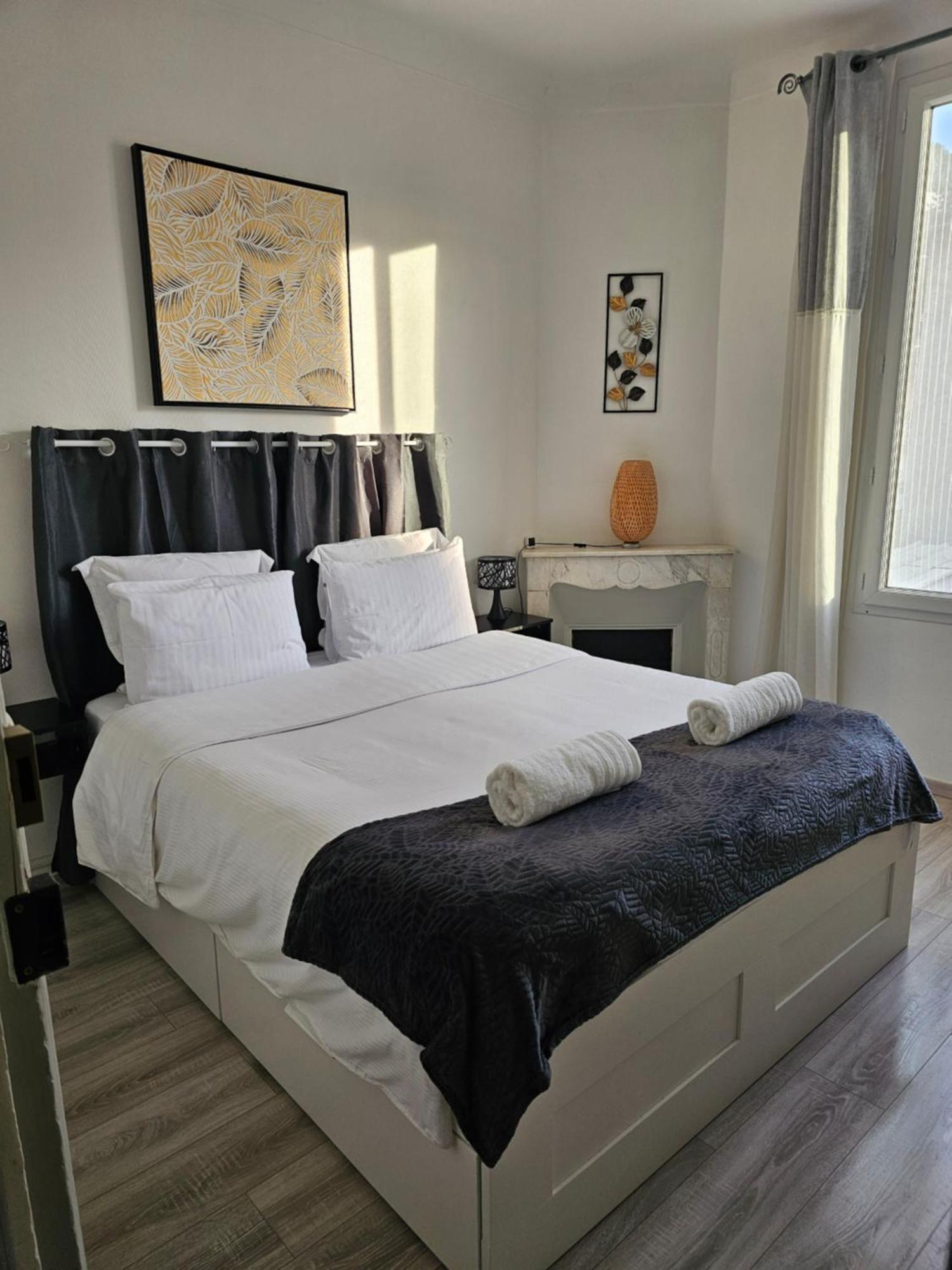 1 Chambre paisible à La Trinité proche de Nice et Monaco Esterno foto