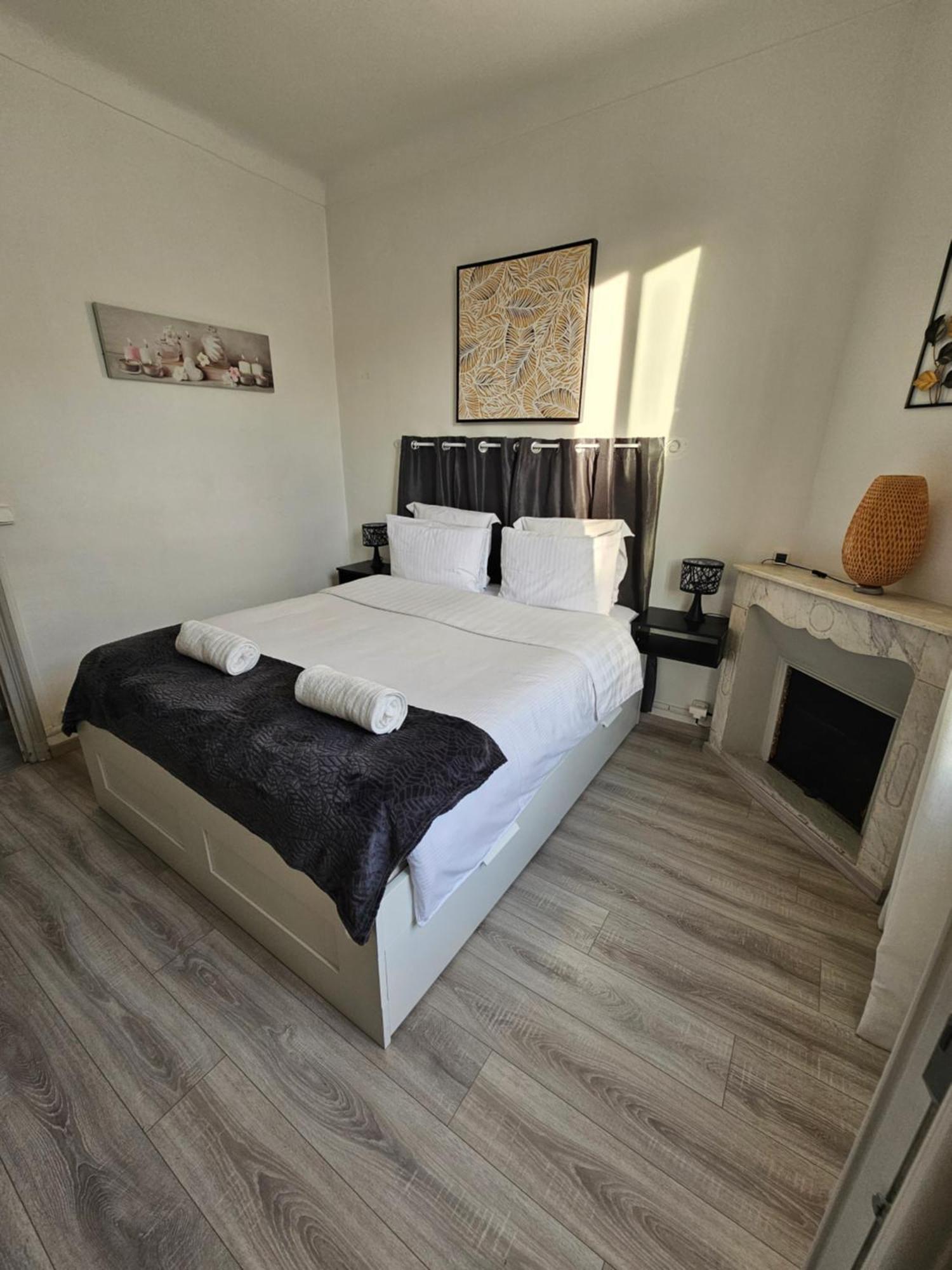 1 Chambre paisible à La Trinité proche de Nice et Monaco Esterno foto